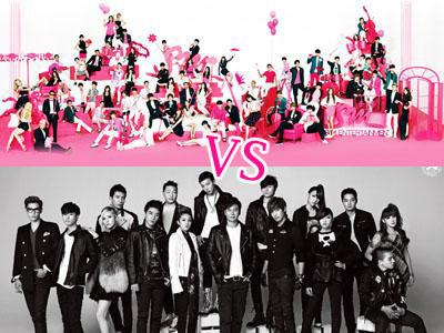 Gebrakan Sensasional SM vs YG Entertainment di Semester Akhir 2013